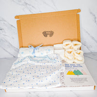 Mini hamper for new baby boy