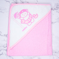 Cute Bear Baby Hooded Towel
