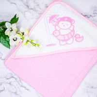 Cute Bear Baby Hooded Towel