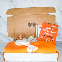 Handmade Happy Fox New Baby Luxury Gift Box 