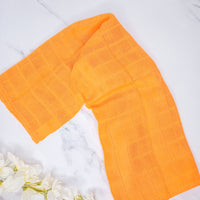Cotton Orange Baby Muslin Cloth