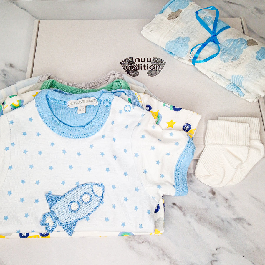 Baby boy clothes and accessories 