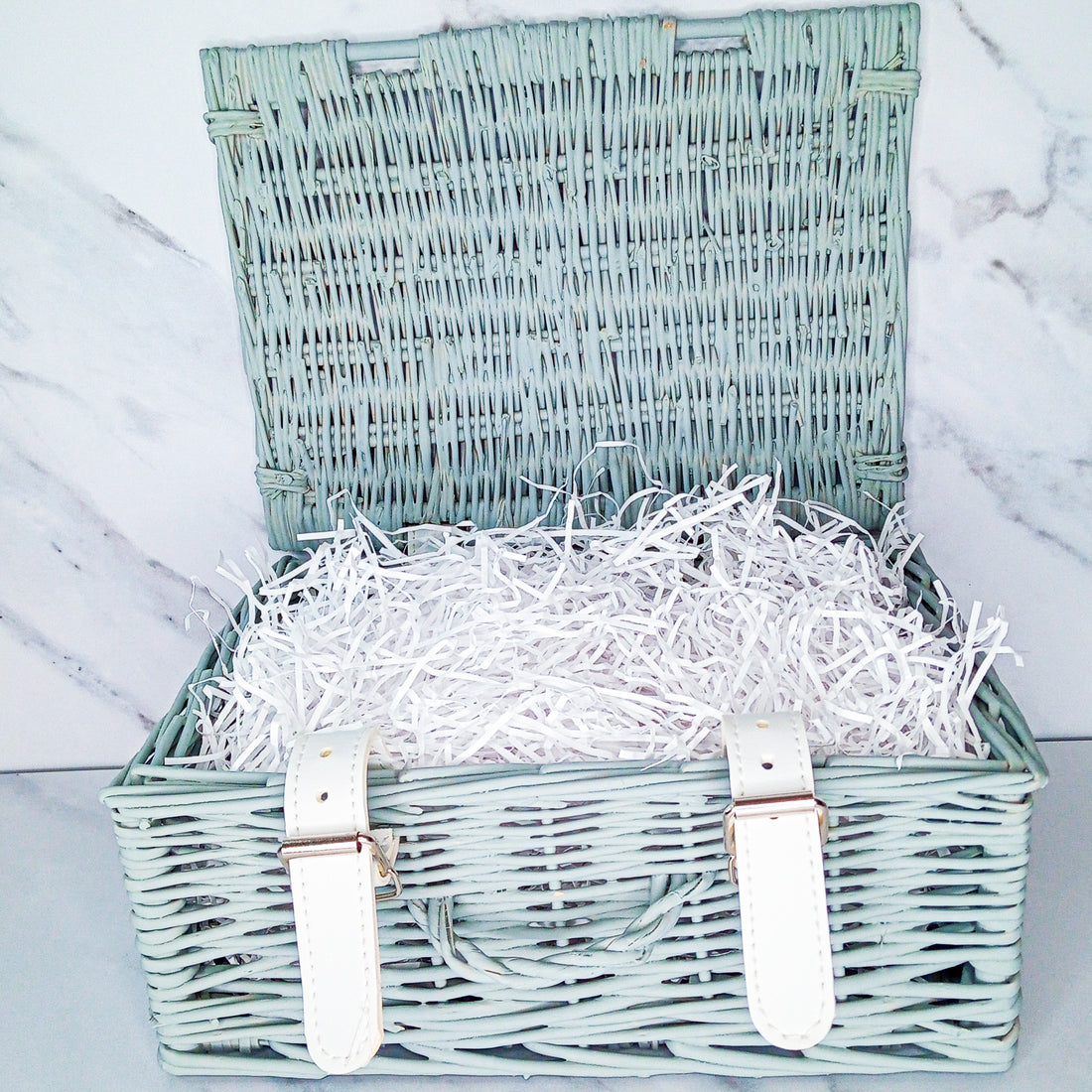 Superior Grey Wicker Basket