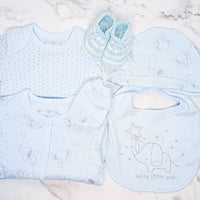 Blue Wonderful Star & Elephant Baby Boy Hamper